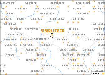 map of Sisirliteca