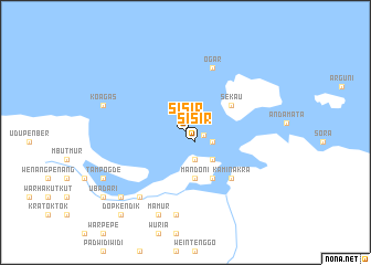 map of Sisir