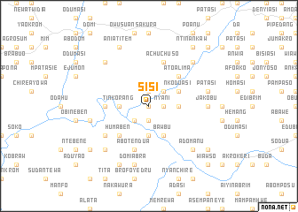 map of Sisi