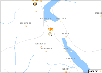 map of Sisi