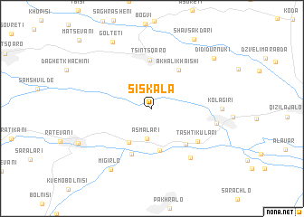 map of Siskala