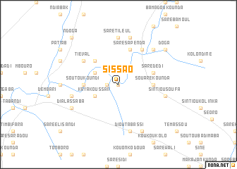 map of Sissao