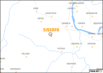 map of Sissara