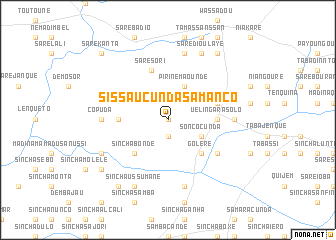 map of Sissaucunda Samanco