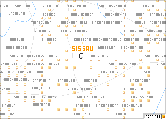 map of Sissau
