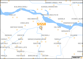 map of Sissa