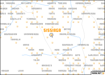 map of Sissiaga
