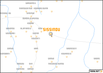 map of Sissinou