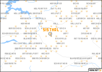 map of Sisthal