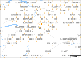 map of Sistig