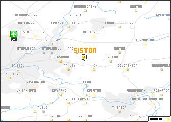 map of Siston