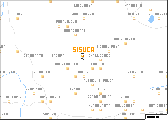map of Sisuca
