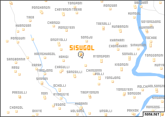 map of Sisu-gol