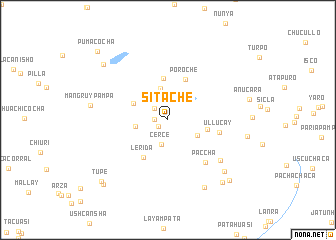 map of Sitache