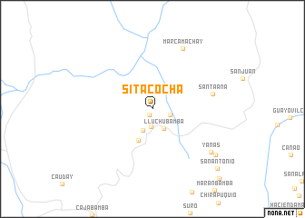 map of Sitacocha