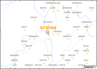 map of Sitafaia