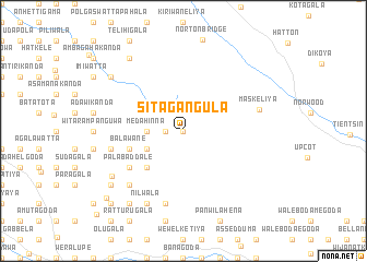 map of Sitagangula