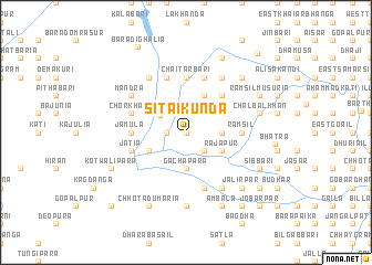 map of Sitāikunda