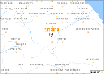 map of Sítaina