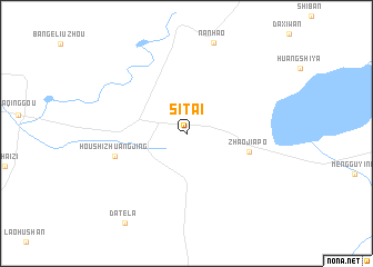 map of Sitai