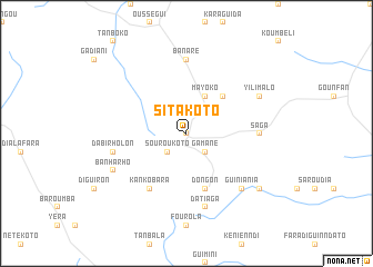 map of Sitakoto