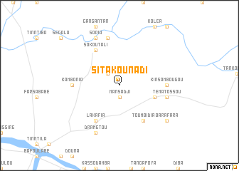 map of Sitakounadi