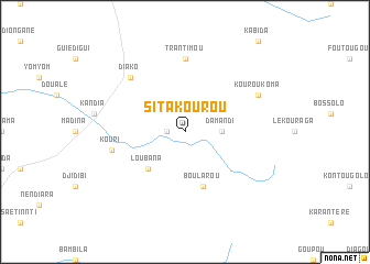 map of Sitakourou