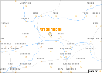 map of Sitakourou