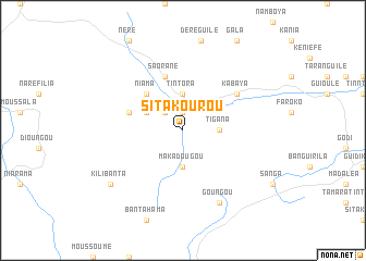 map of Sitakourou