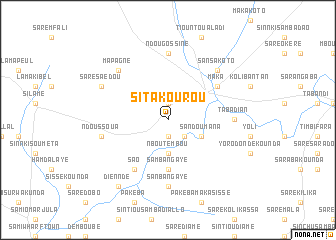 map of Sitakourou