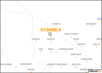 map of Sitambala