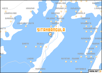 map of Sitambangula
