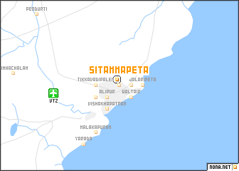 map of Sītammapeta