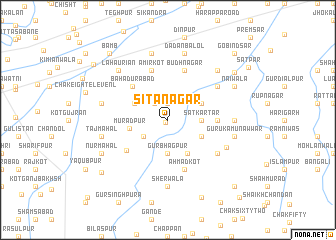 map of Sītānagar