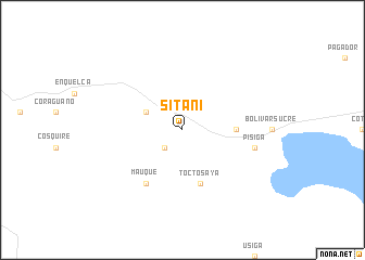 map of Sitani