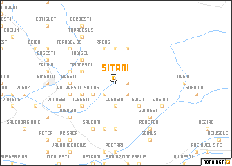 map of Sitani