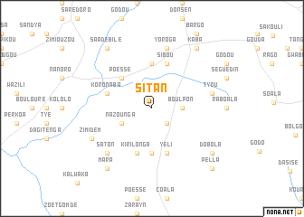 map of Sitan