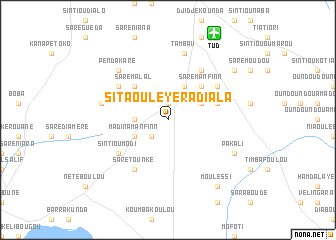 map of Sitaoulé Yéradiala