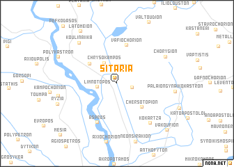 map of Sitariá