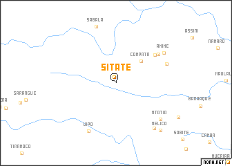 map of Sitate