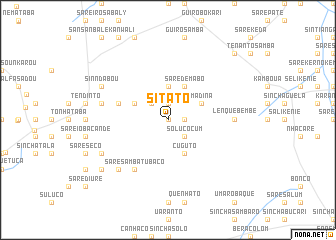 map of Sitatô