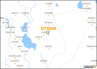 map of Sitauwa