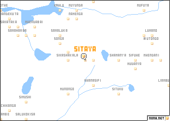 map of Sitaya