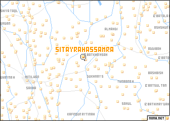 map of Sitayrah as Samrāʼ