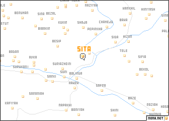 map of Sītā