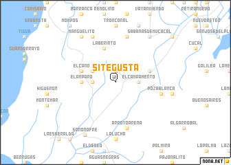 map of Si Te Gusta