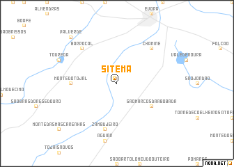 map of Sitema