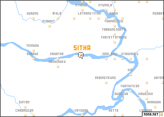 map of Si-tha