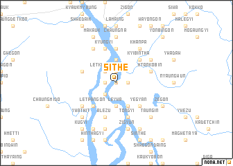 map of Sithè