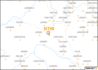 map of Sí Thọ